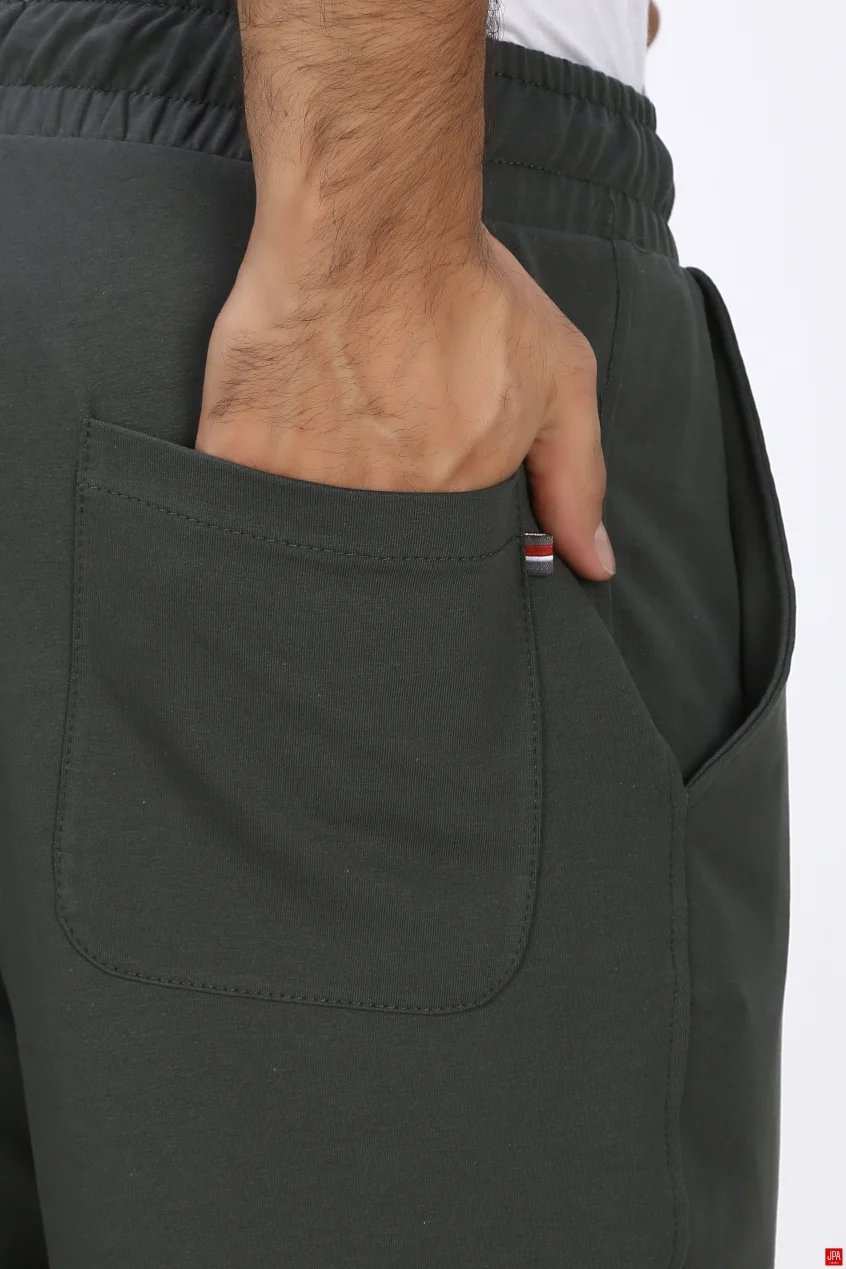 شلوار اسلش مردانه کامفورت مشکی جی پی ای JPA کد 04052