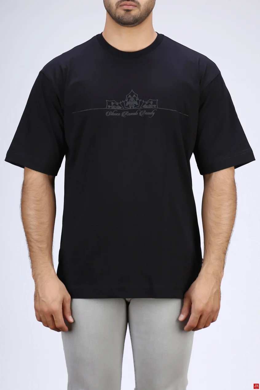 تی شرت مردانه یقه گرد جی پی ای JPA کد 04044