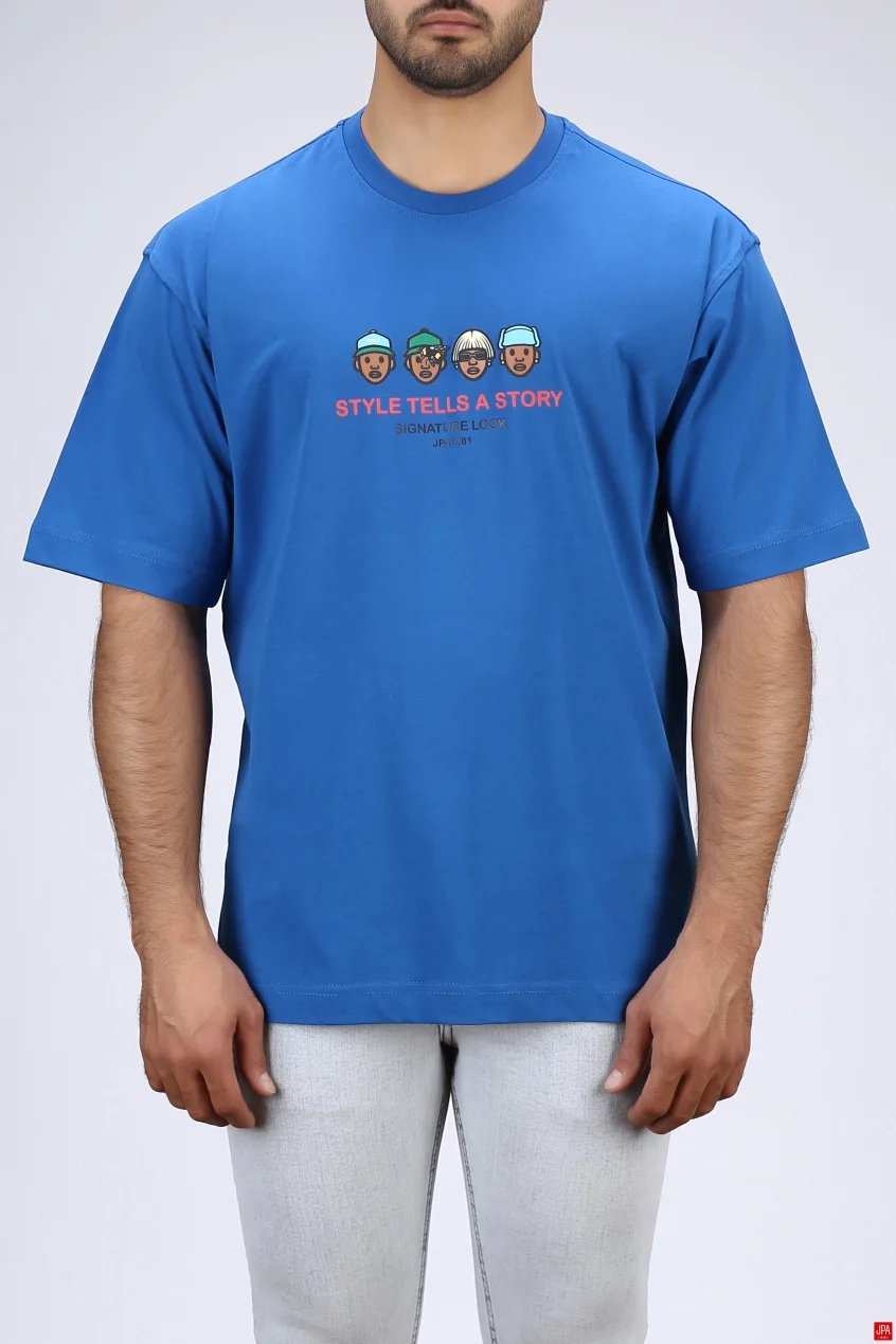 تی شرت مردانه یقه گرد جی پی ای JPA کد 04040