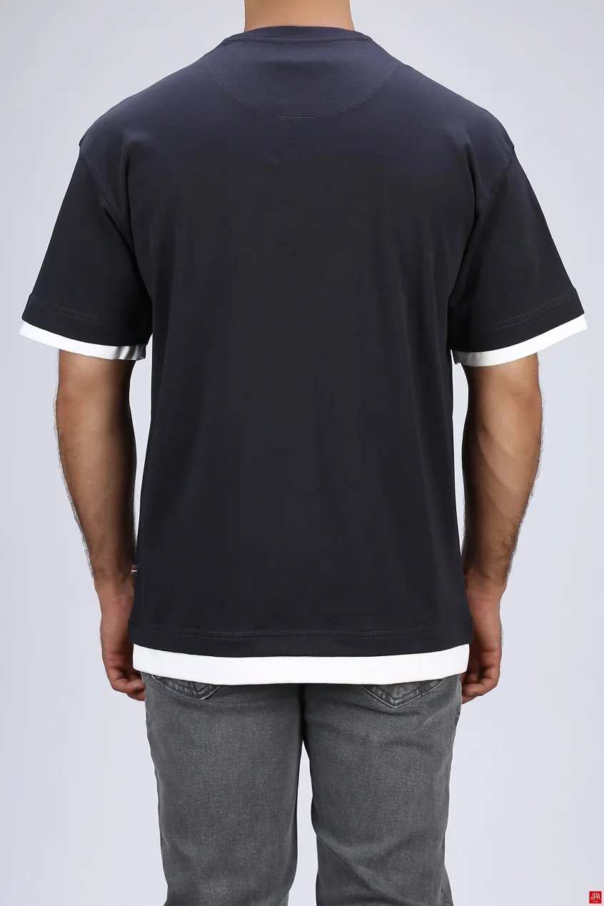 تی شرت مردانه یقه گرد جی پی ای JPA کد 04020