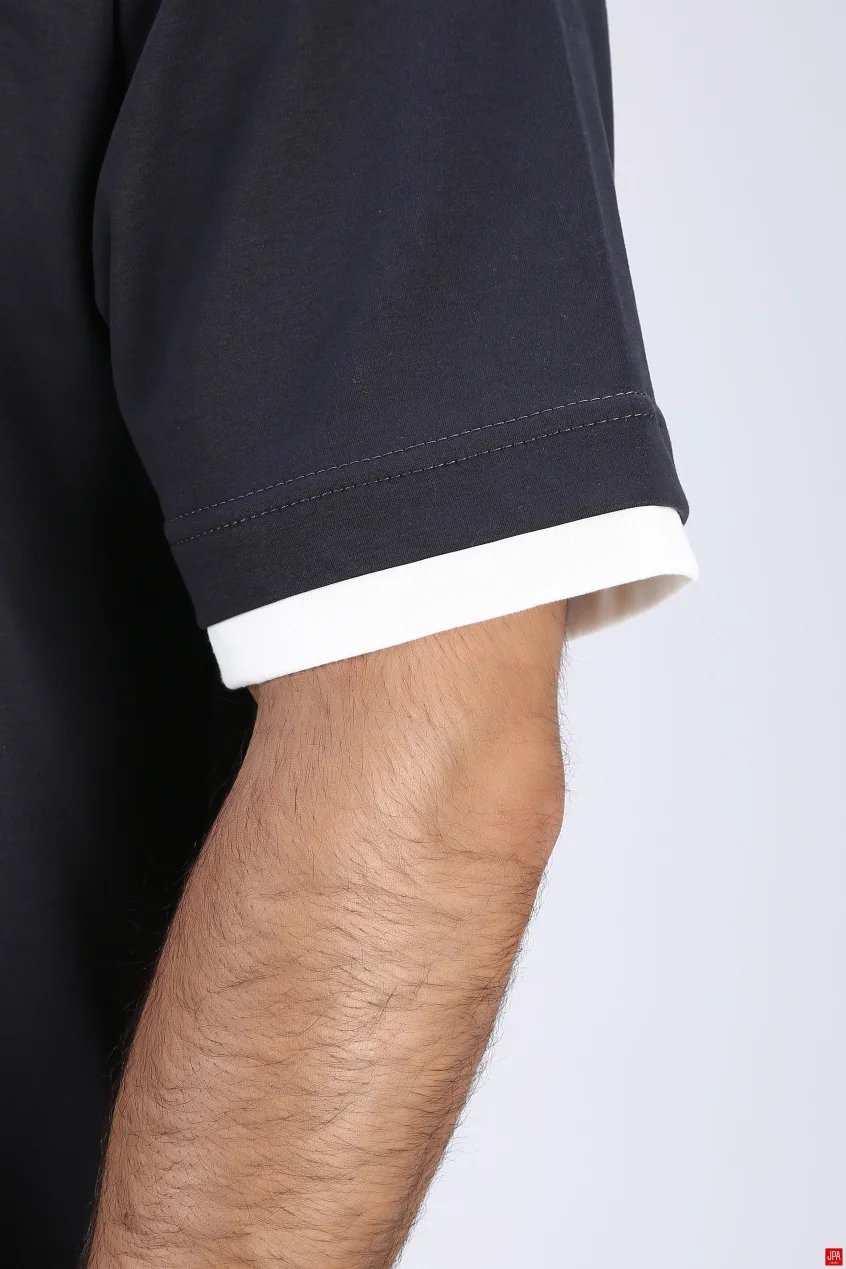 تی شرت مردانه یقه گرد جی پی ای JPA کد 04020