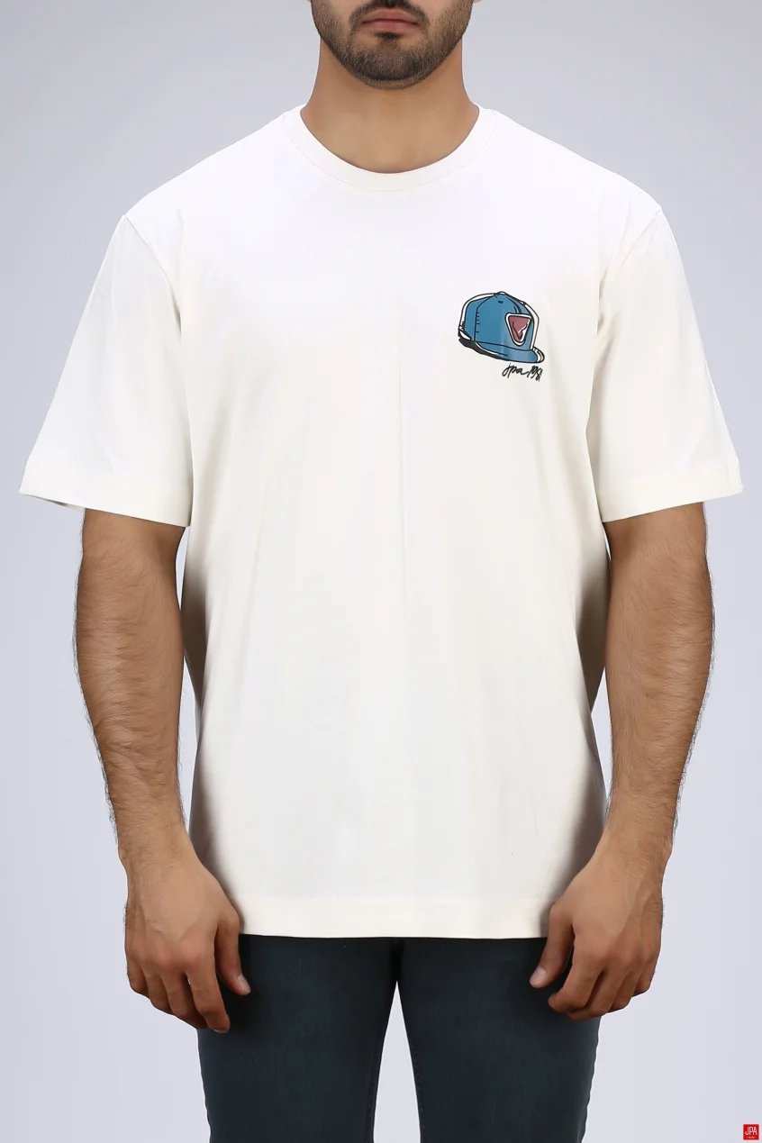 تی شرت مردانه یقه گرد باکس ازاد جی پی ای JPA کد 04042