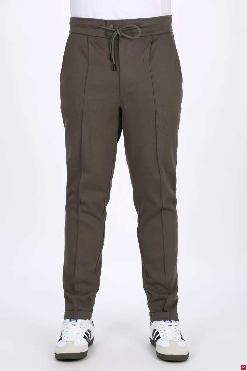 شلوار اسلش مردانه اسلیم مشکی جی پی ای JPA کد 03444