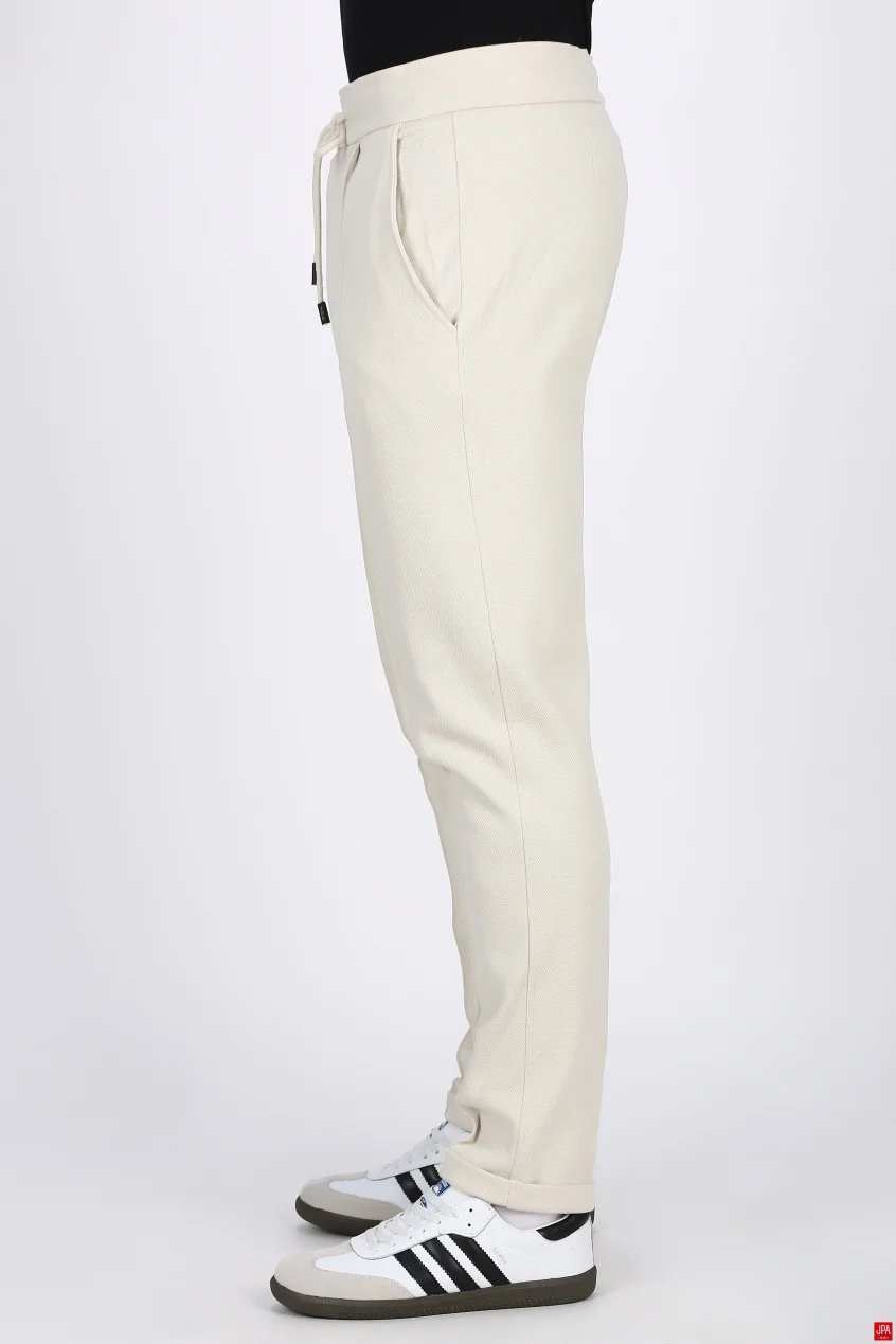 شلوار اسلش مردانه اسلیم مشکی جی پی ای JPA کد 03444