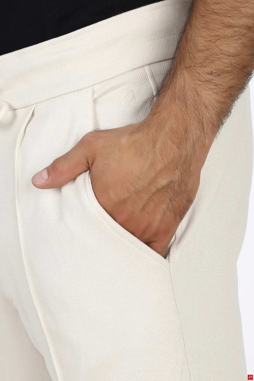 شلوار اسلش مردانه اسلیم مشکی جی پی ای JPA کد 03444