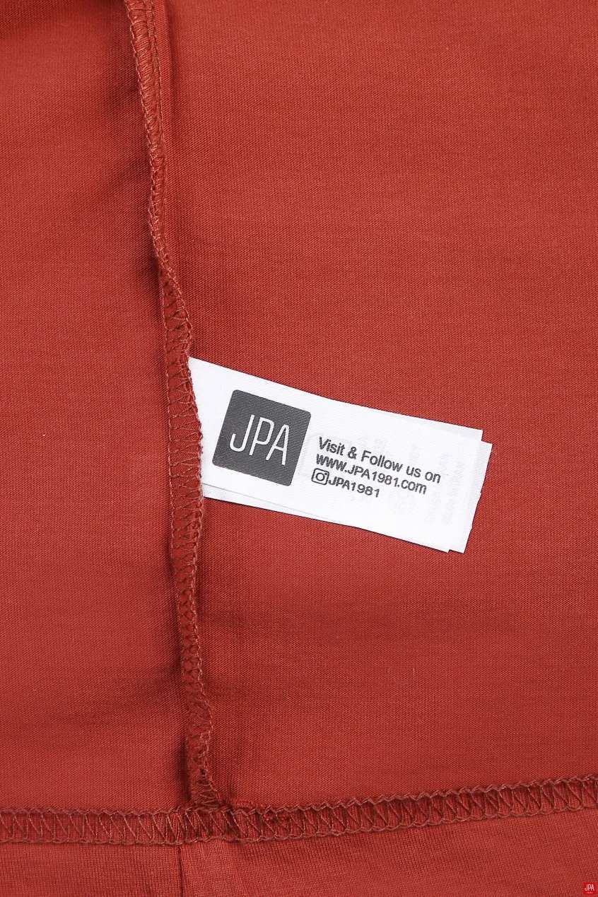 تی شرت مردانه یقه گرد مشکی جی پی ای JPA کد 04043