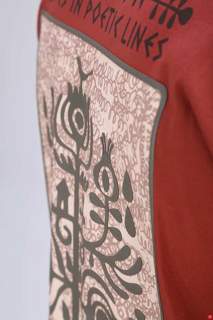 تی شرت مردانه یقه گرد مشکی جی پی ای JPA کد 04043