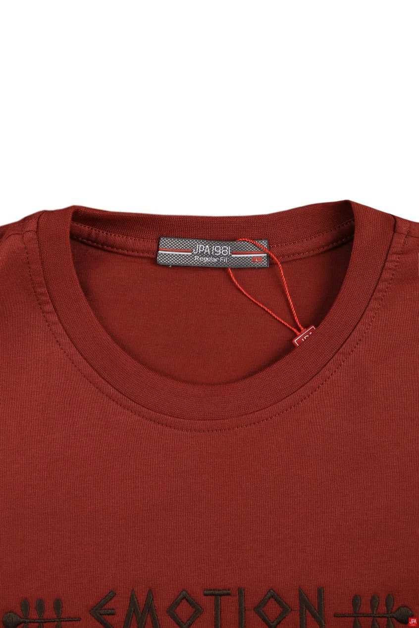 تی شرت مردانه یقه گرد مشکی جی پی ای JPA کد 04043