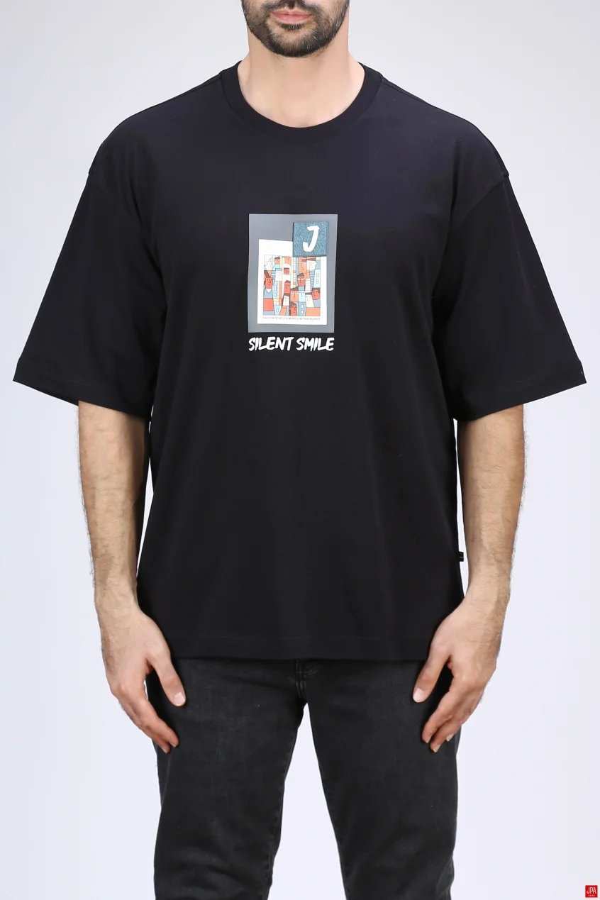 تی شرت مردانه یقه گرد جی پی ای JPA کد 04019