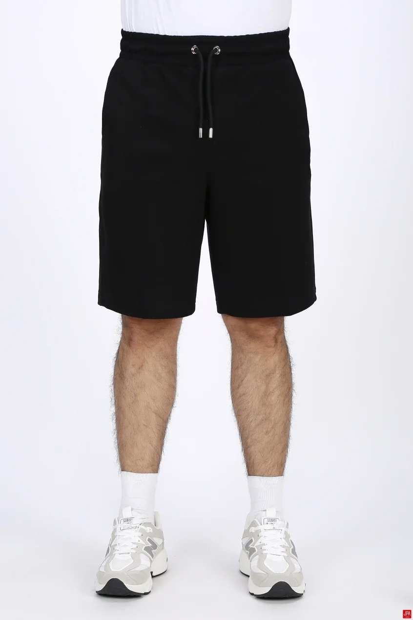 شلوارک مردانه طرح دار مشکی جی پی ای JPA کد 03465