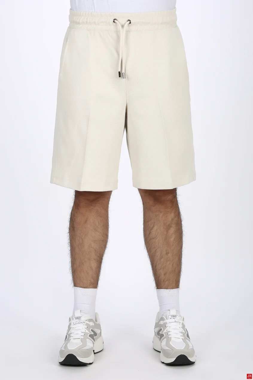 شلوارک مردانه طرح دار مشکی جی پی ای JPA کد 03465