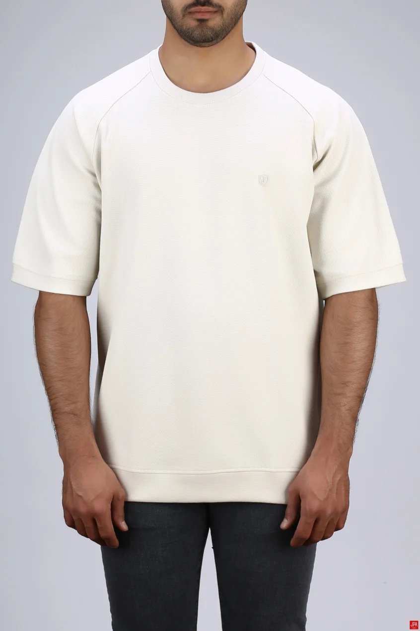 تی شرت مردانه یقه گرد مشکی جی پی ای JPA کد 03467