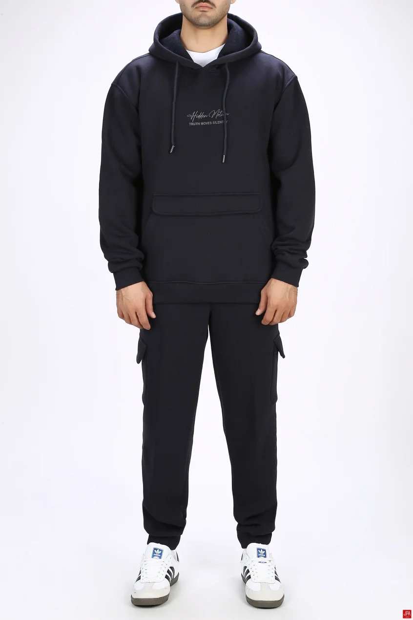 هودی مردانه دورس اسپرت مشکی جی پی ای JPA کد 04006