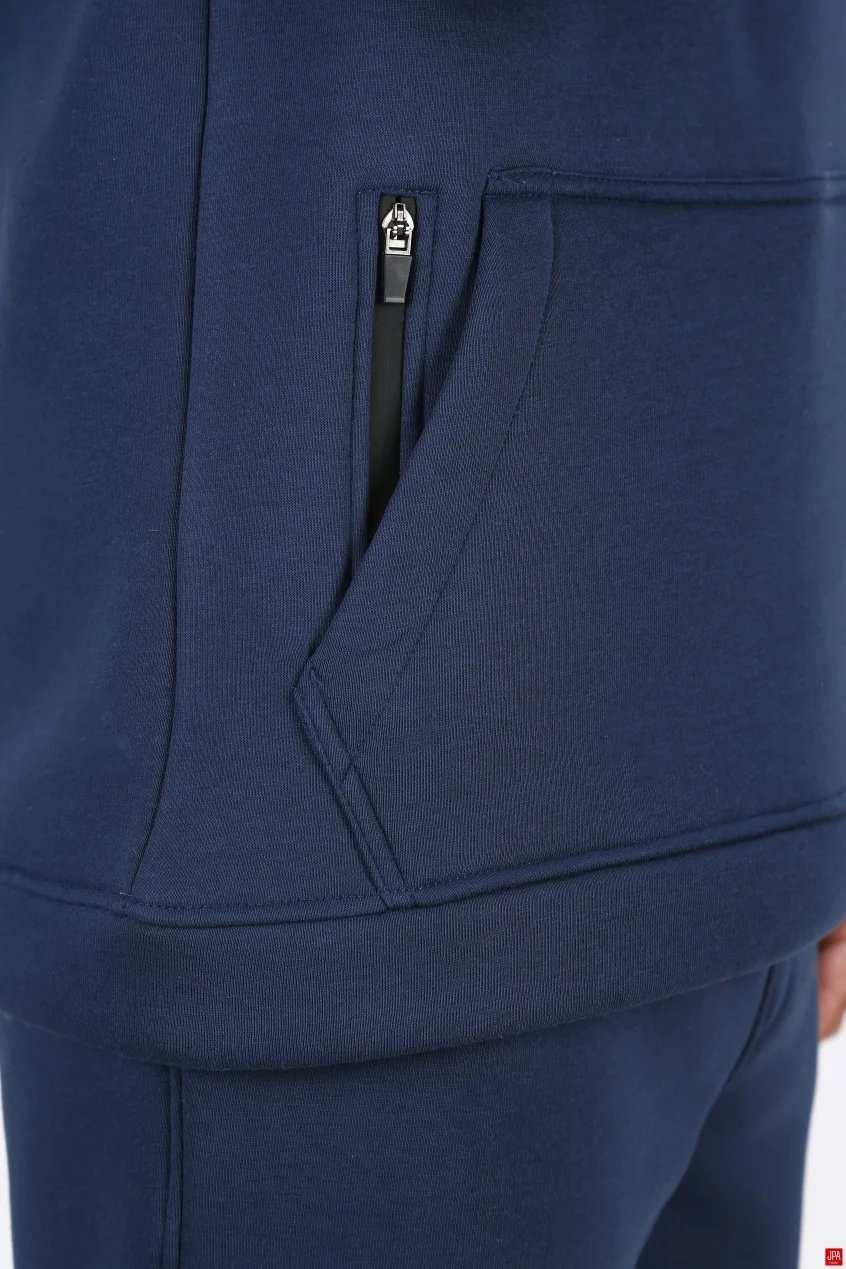 ست هودی و شلوار مردانه دورس رگولار مشکی جی پی ای JPA کد 04005