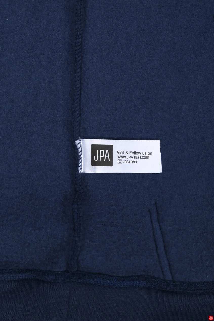 ست هودی و شلوار مردانه دورس رگولار مشکی جی پی ای JPA کد 04005