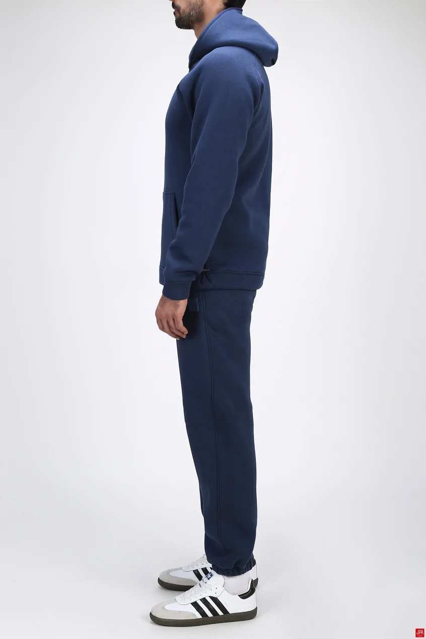 ست هودی و شلوار مردانه دورس رگولار مشکی جی پی ای JPA کد 04005