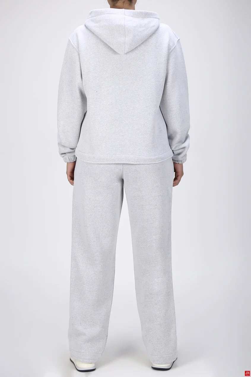 ست سویشرت و شلوار زنانه دورس رگولار مشکی جی پی ای JPA کد 04059