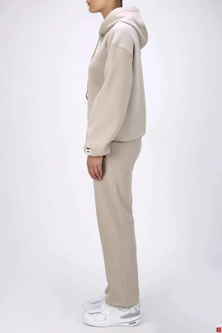 ست هودی و شلوار زنانه دورس مشکی جی پی ای JPA کد 04050