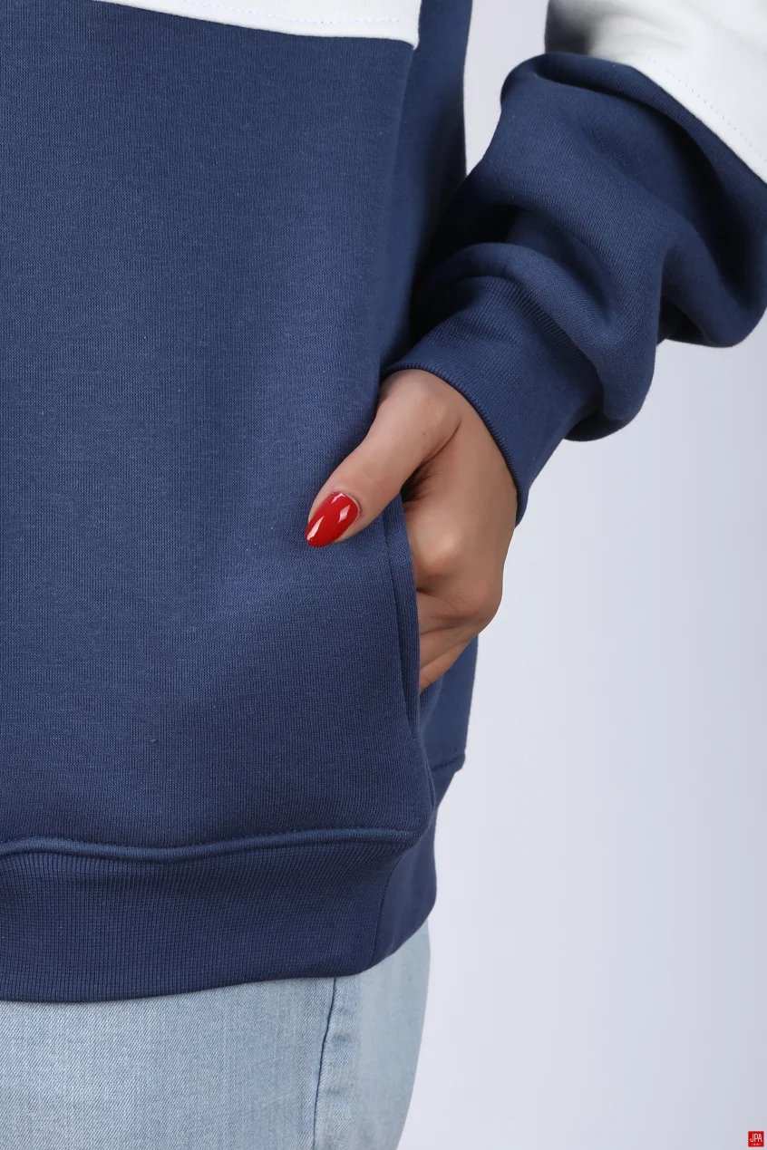 بلوز زنانه نیم زیپ جی پی ای JPA کد 04078