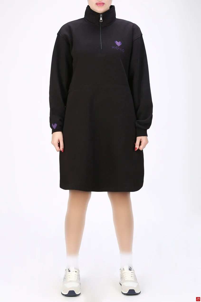 بلوز زنانه دورس نیم زیپ جی پی ای JPA کد 04058