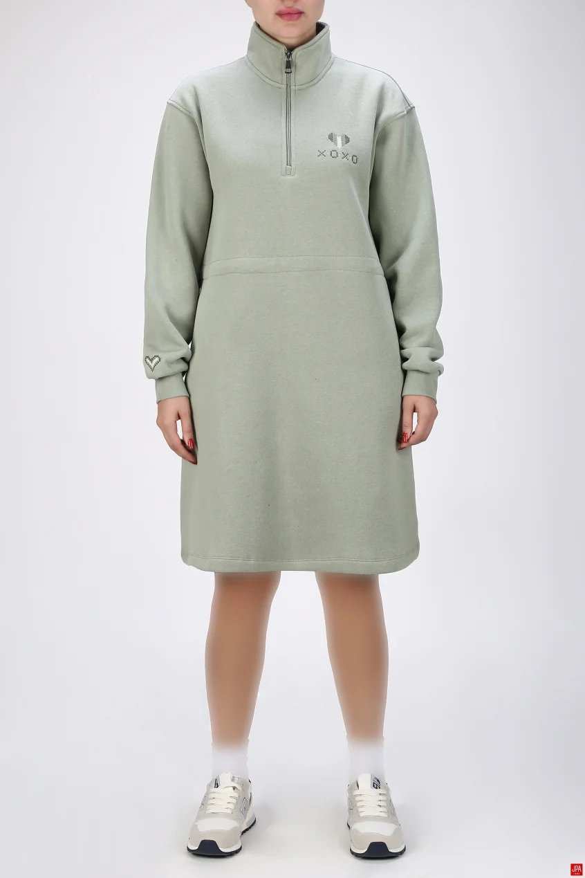 بلوز زنانه دورس نیم زیپ جی پی ای JPA کد 04058