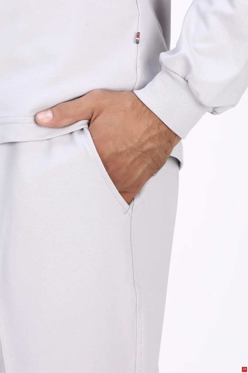 ست بلوز و شلوار مردانه اسپرت رگولار مشکی جی پی ای JPA کد 04098