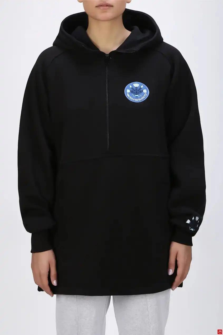 هودی زنانه دورس نیم زیپ جی پی ای JPA کد 04082