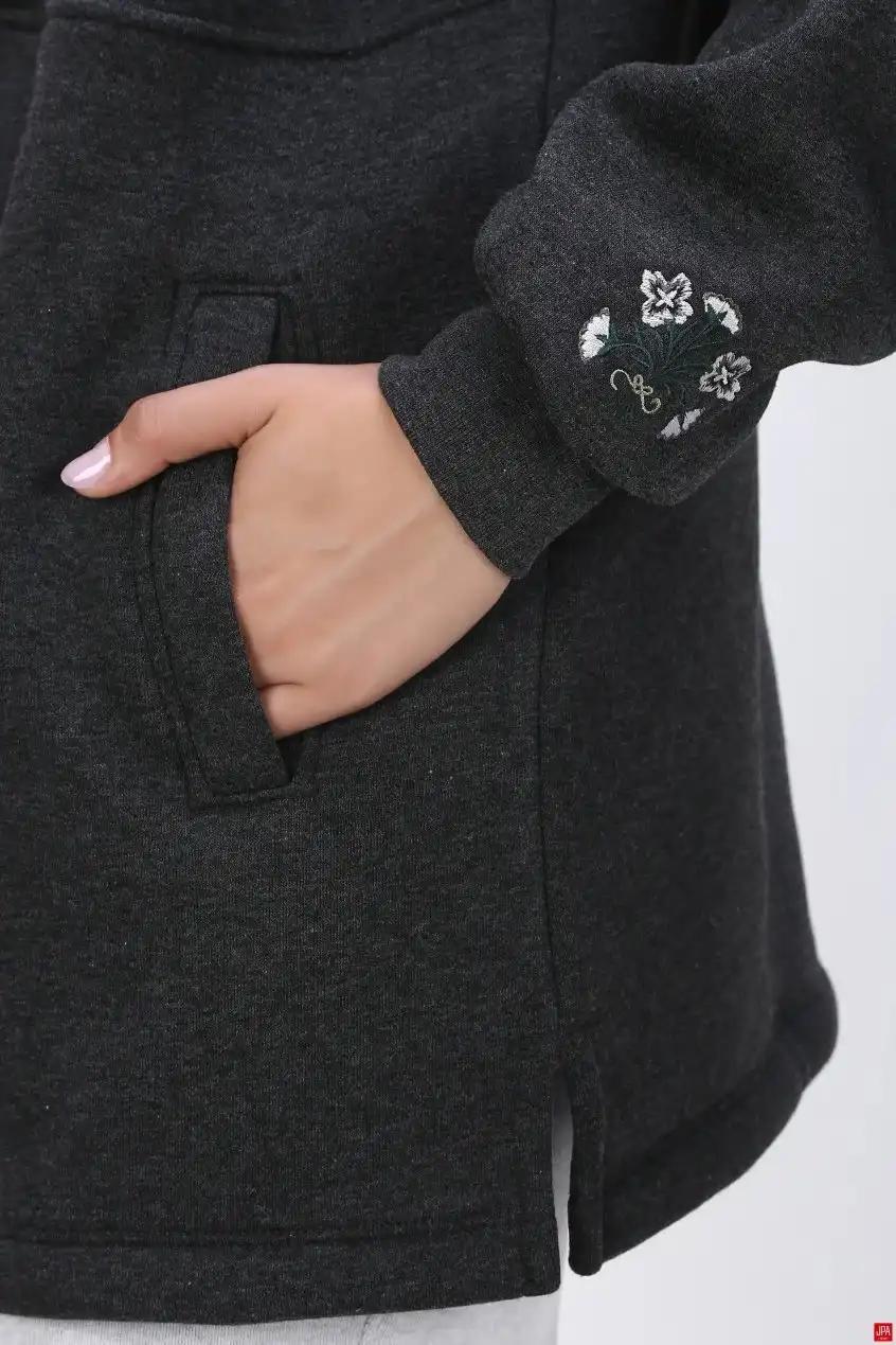 هودی زنانه دورس نیم زیپ جی پی ای JPA کد 04082