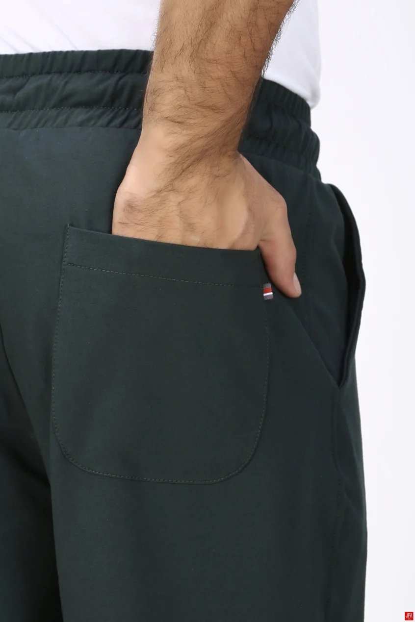 شلوار اسلش مردانه کامفورت مشکی جی پی ای JPA کد 04114