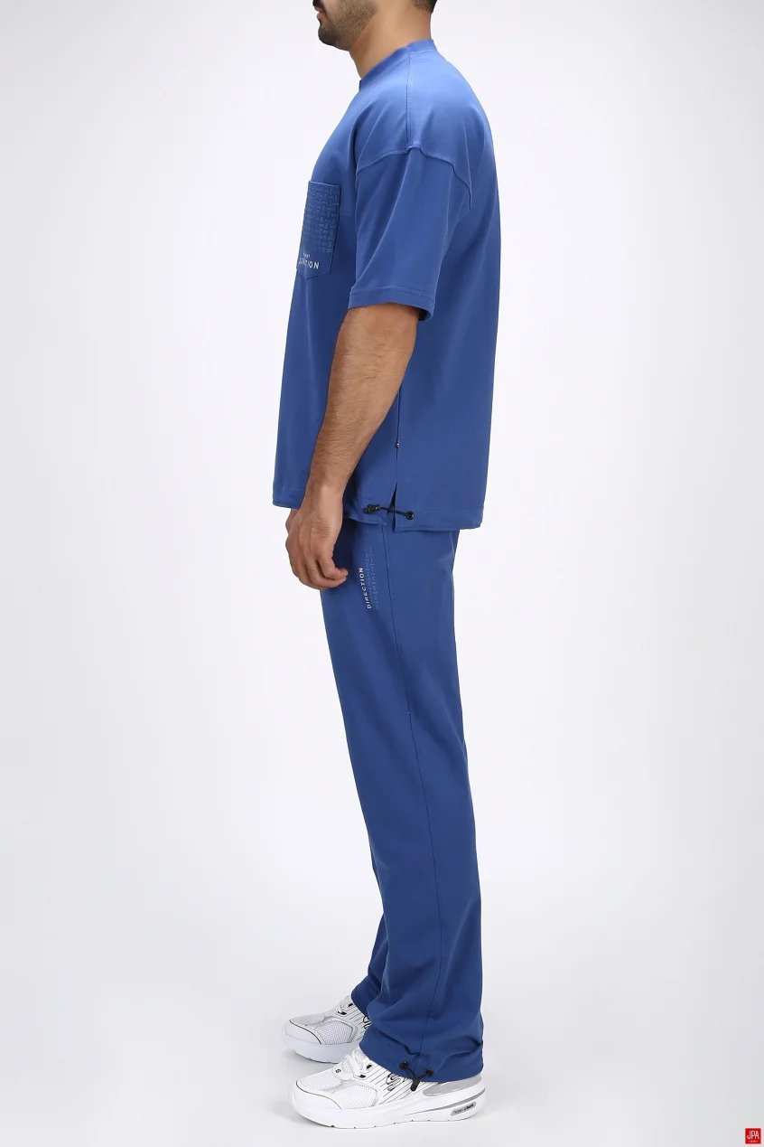 ست تی شرت و شلوار مردانه اسپرت رگولار مشکی جی پی ای JPA کد 04074