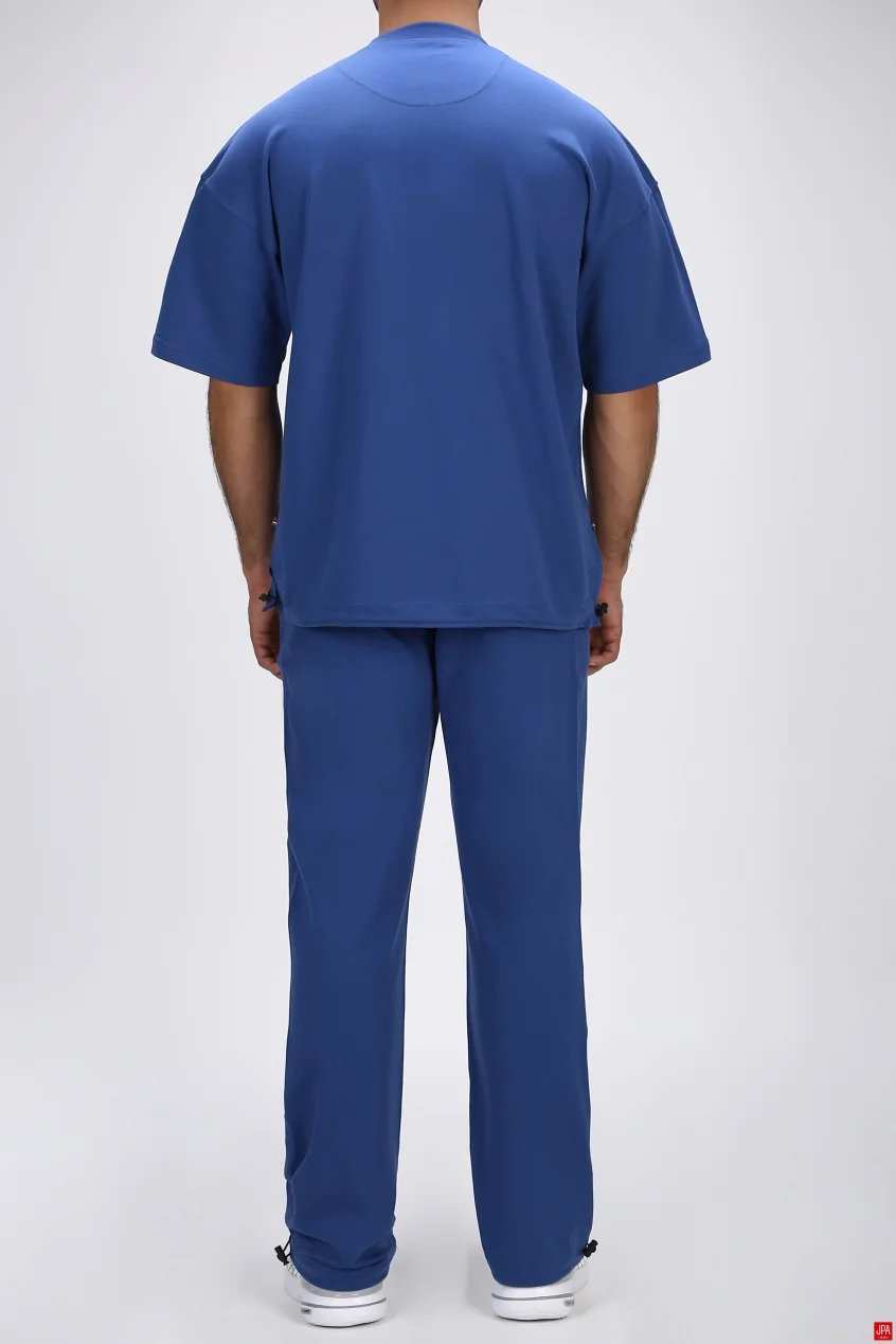 ست تی شرت و شلوار مردانه اسپرت رگولار مشکی جی پی ای JPA کد 04074