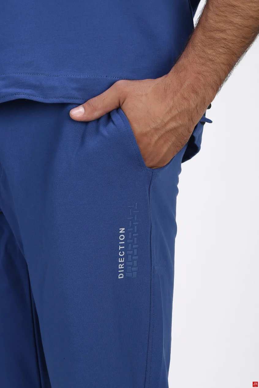 ست تی شرت و شلوار مردانه اسپرت رگولار مشکی جی پی ای JPA کد 04074