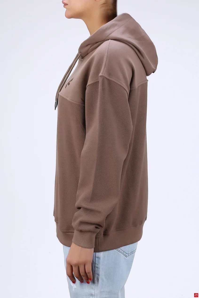 هودی زنانه کلاهدار مشکی جی پی ای JPA کد 04144