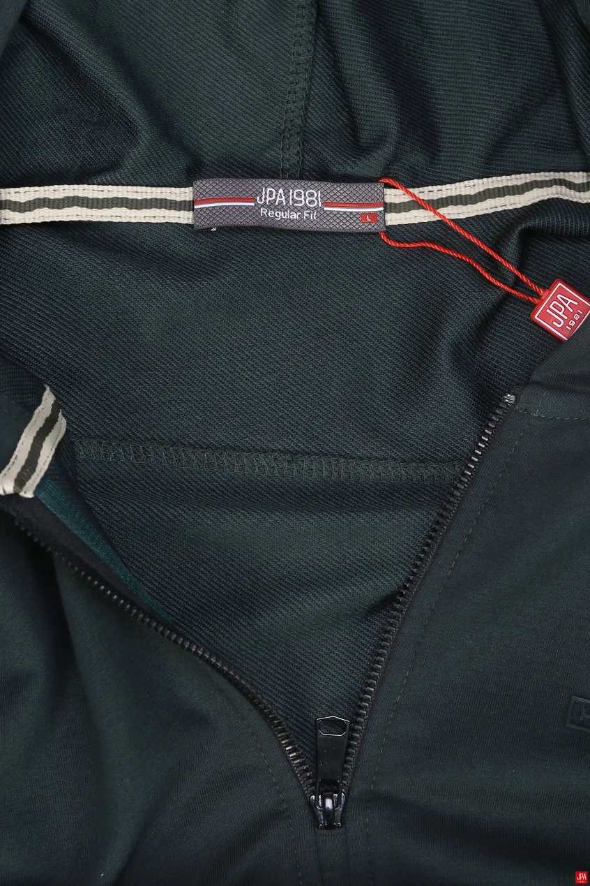 ست هودی و شلوار مردانه اسپرت رگولار مشکی جی پی ای JPA کد 04137