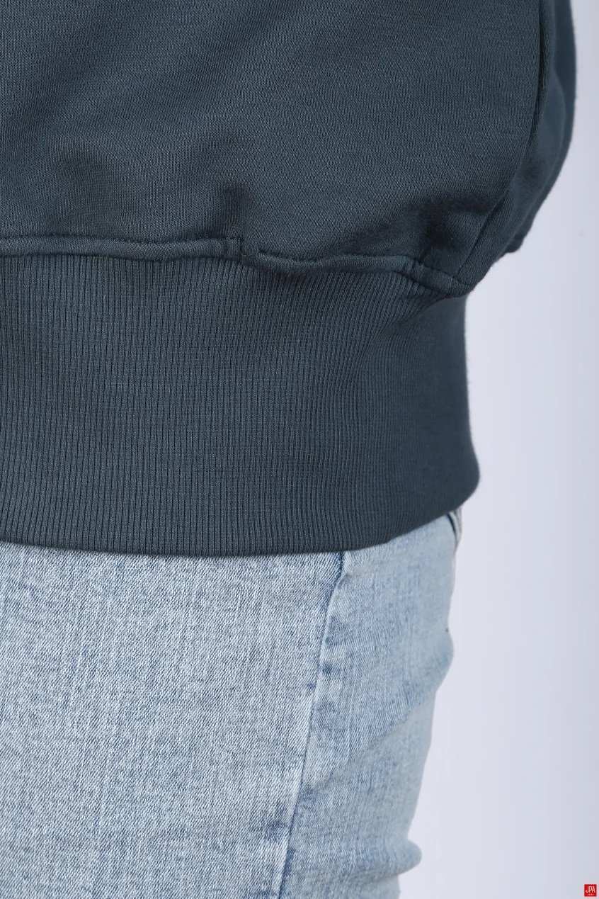 بلوز زنانه دورس نیم زیپ مشکی جی پی ای JPA کد 04146