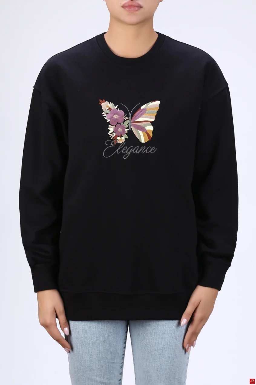 بلوز زنانه دورس مشکی جی پی ای JPA کد 04160