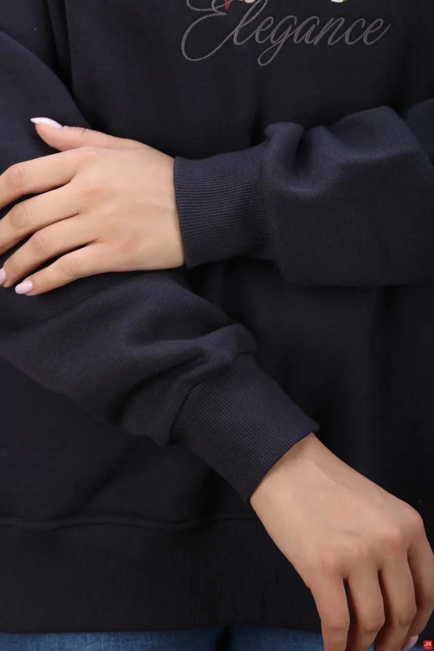 بلوز زنانه دورس مشکی جی پی ای JPA کد 04160