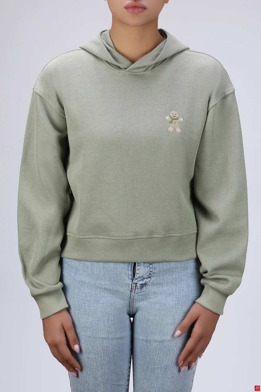 هودی زنانه مشکی جی پی ای JPA کد 04162