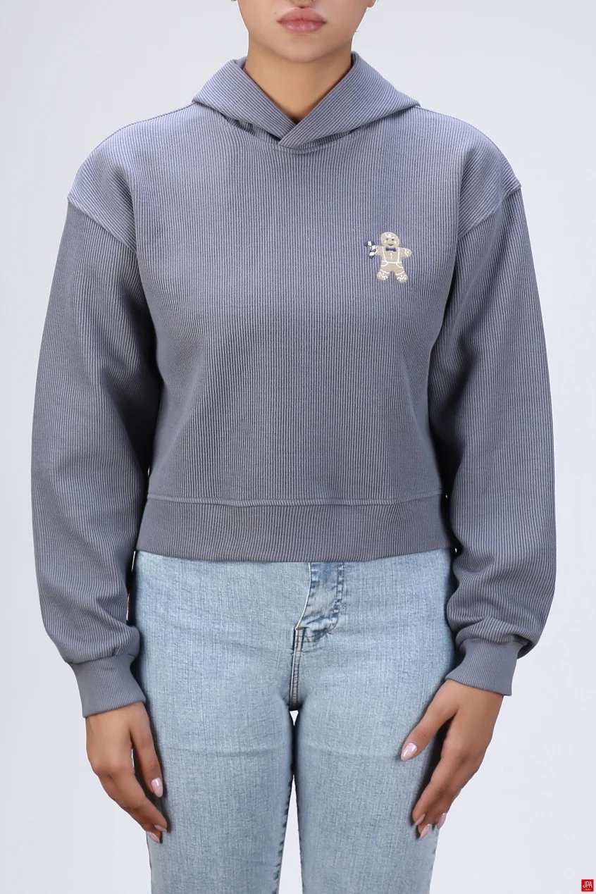 هودی زنانه مشکی جی پی ای JPA کد 04162