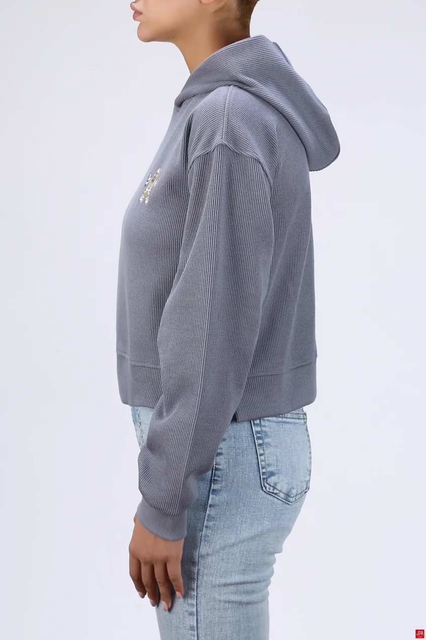 هودی زنانه مشکی جی پی ای JPA کد 04162