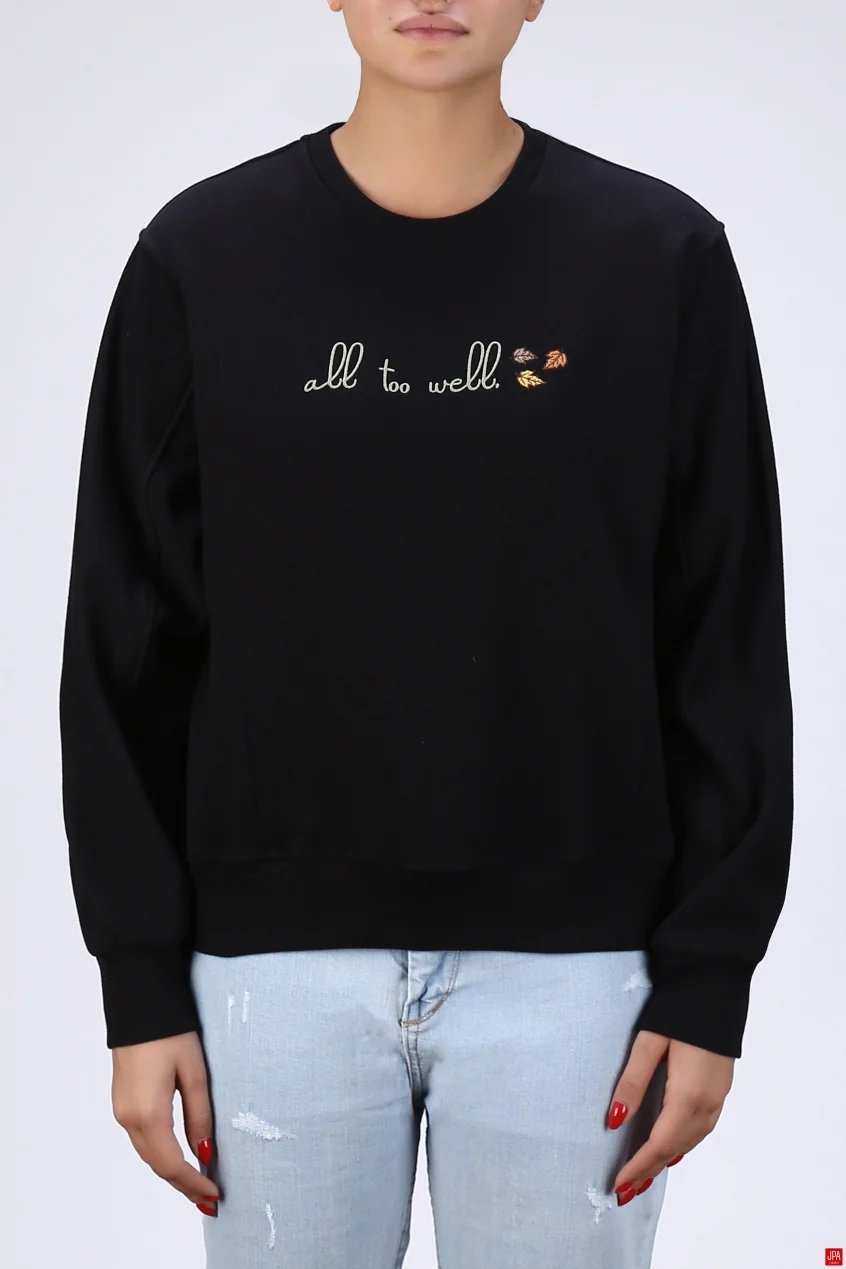 بلوز زنانه دورس مشکی جی پی ای JPA کد 04136