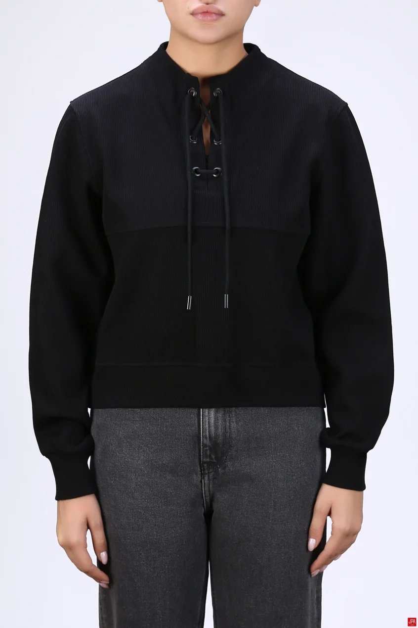 بلوز زنانه مشکی جی پی ای JPA کد 04151