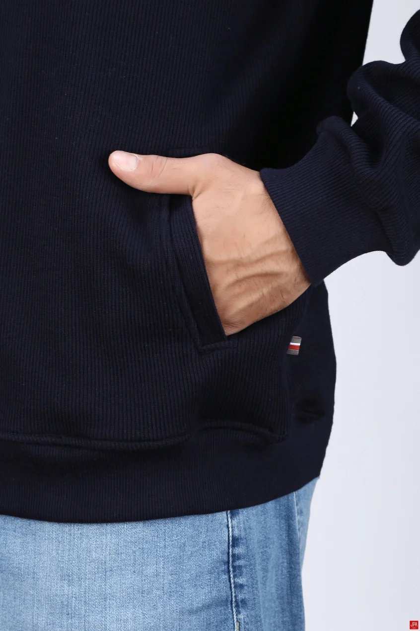 سویشرت مردانه مشکی جی پی ای JPA کد 04157