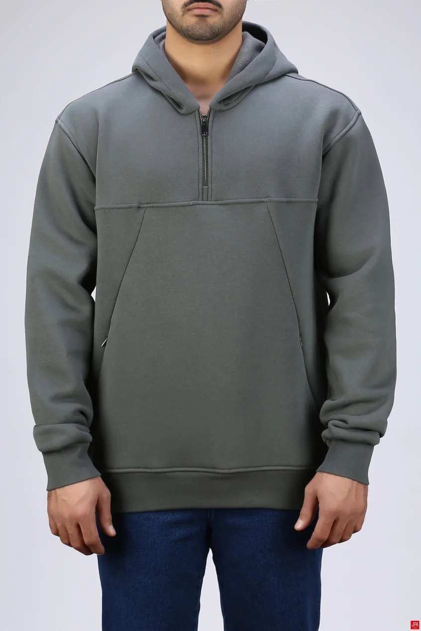 هودی مردانه دورس طوسی روشن جی پی ای JPA کد 04183