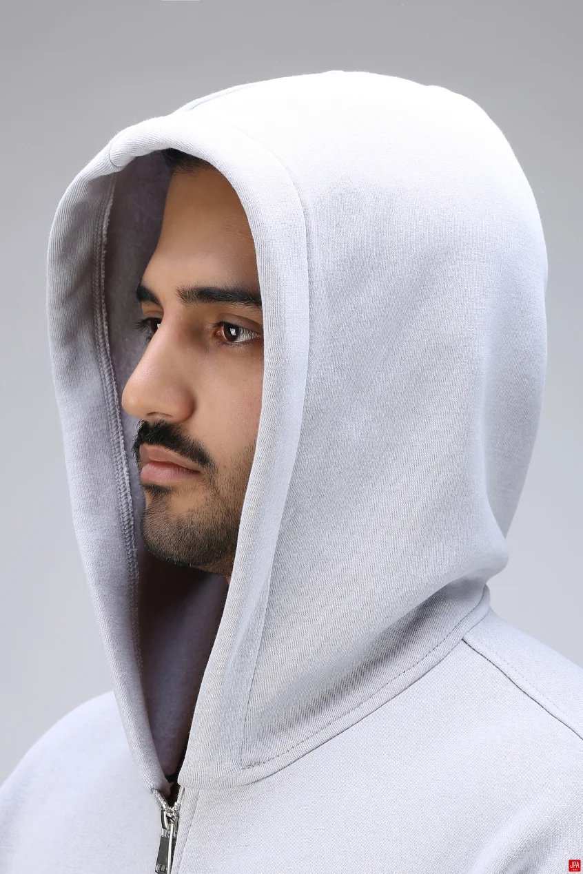 هودی مردانه دورس طوسی روشن جی پی ای JPA کد 04183