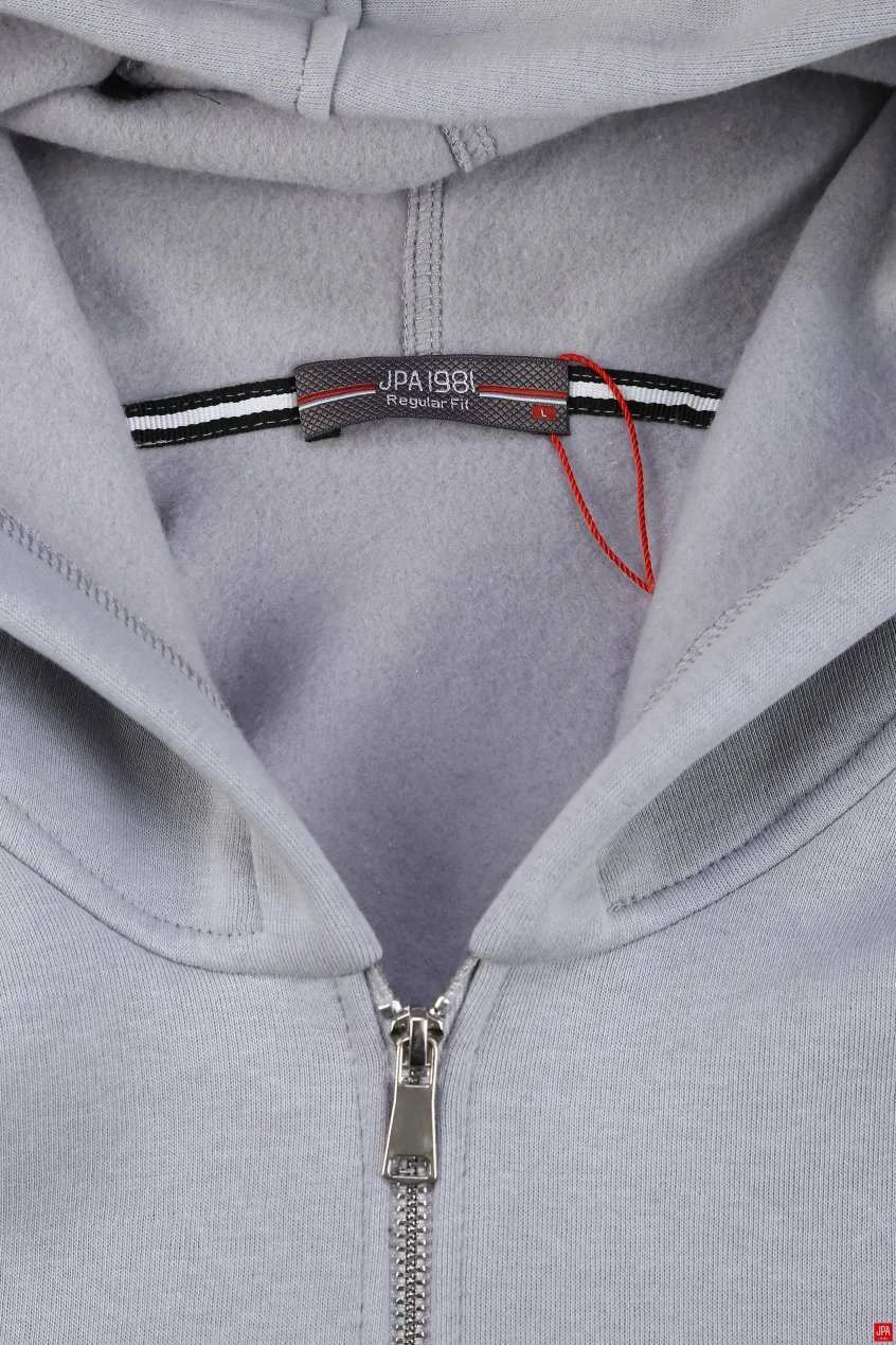 هودی مردانه دورس طوسی روشن جی پی ای JPA کد 04183