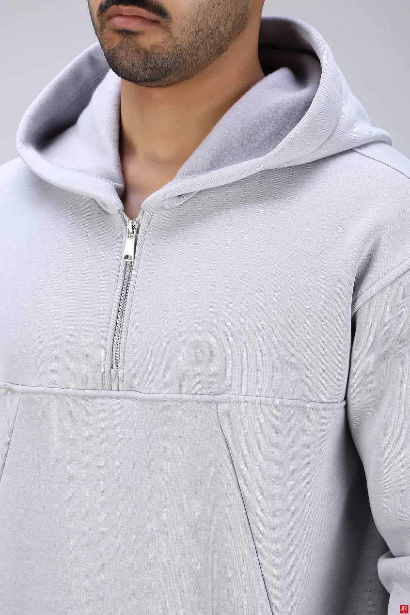 هودی مردانه دورس طوسی روشن جی پی ای JPA کد 04183