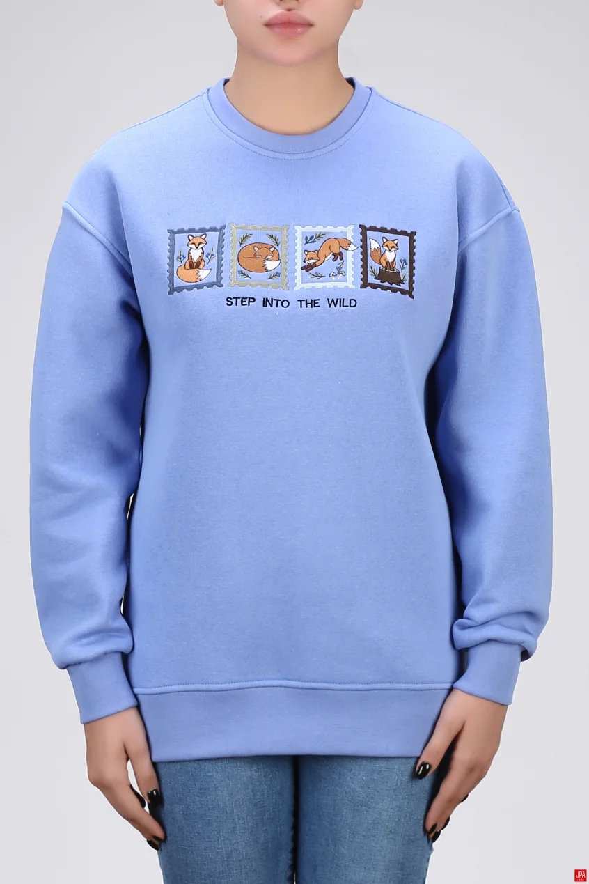 بلوز زنانه دورس یقه گرد گلدوزی رگولار جی پی ای JPA کد 04206