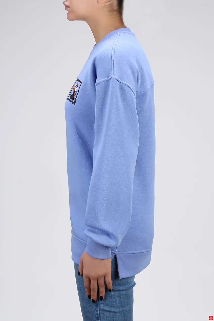 بلوز زنانه دورس یقه گرد گلدوزی رگولار جی پی ای JPA کد 04206