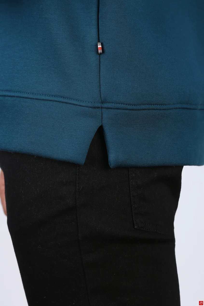 بلوز مردانه دورس نیم زیپ چاپی رگولار جی پی ای JPA کد 04191